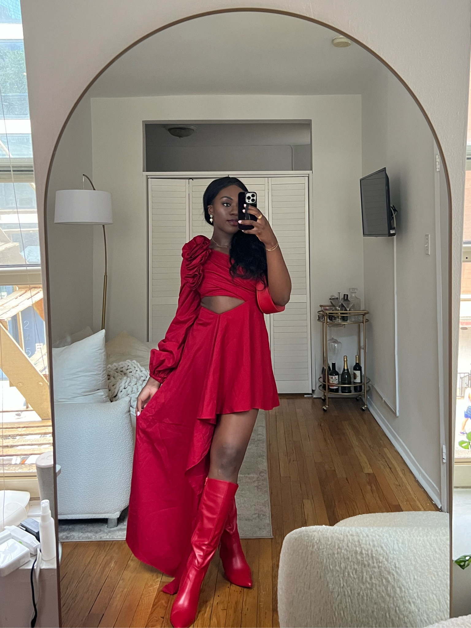 NYFW, outfit inspo, fashion, red dress, red boots, red outfit, cocktail dress, revolve, outfit inspiration 

#LTKwedding #LTKSale #LTKHoliday