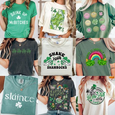 Saint Patrick’s Day
St Patrick’s
Etsy
Small Business
Irish
Green
Shamrock
Drinking
Bar
Get Together
Family
Party
T-Shirt
Crewneck
Graphic Tee
Casual
Everyday Outfit
Work
Nurse
Teacher
Outfit
Casual
Outfits
Vacation
Matching
Couples
Friends
Group
Travel
Universal Studios
Disney
Spring
Holiday
Petite
Midsize
Plus Size
Mom
Maternity
Concert
Loungewear
Sale
Ireland
Rainbow
Gold
Theme


#LTKworkwear #LTKtravel #LTKparties
