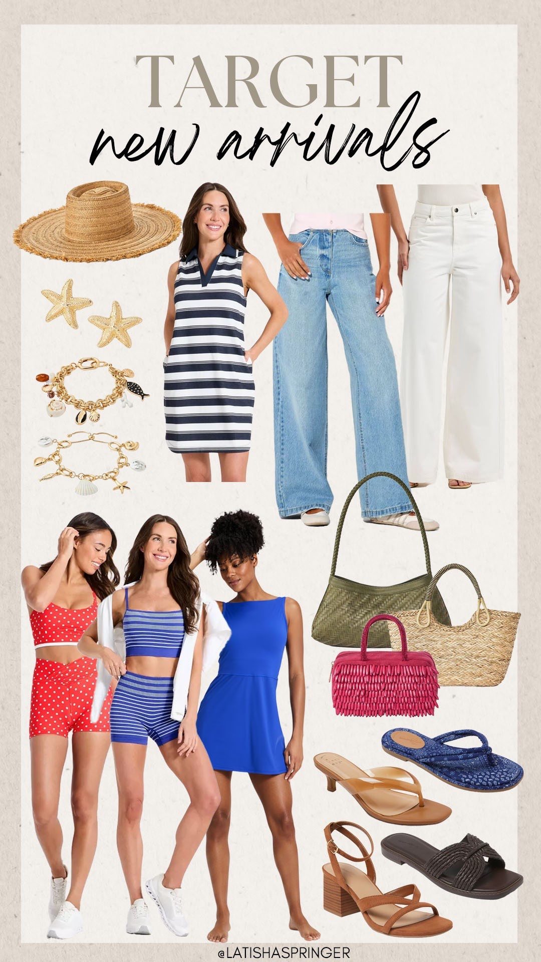 Target new arrivals! 

#targetfinds

Target finds. Target new arrivals. Target denim. Target summer activewear. Target summer handbag. Target summer jewelry. Target summer sandals. Target summer active dress.

#LTKootd #LTKActive #LTKSeasonal