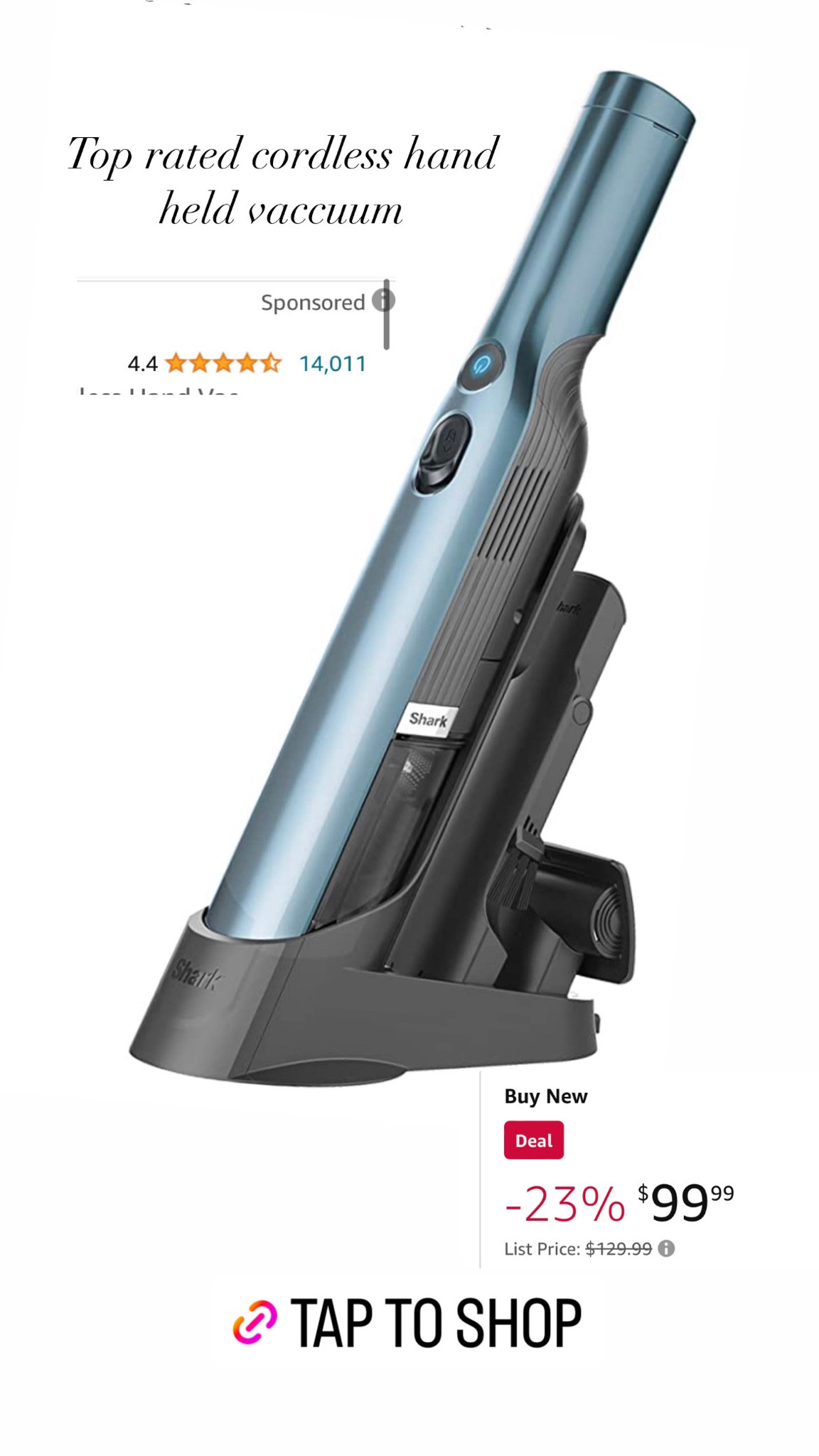 Amazon prime deal : shark handheld vacuum! 

#LTKhome #LTKxPrimeDay #LTKsalealert