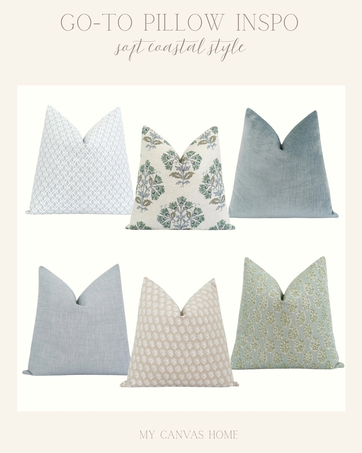 My dusty blue pillow covers from my favorite Etsy shop!

#LTKHome