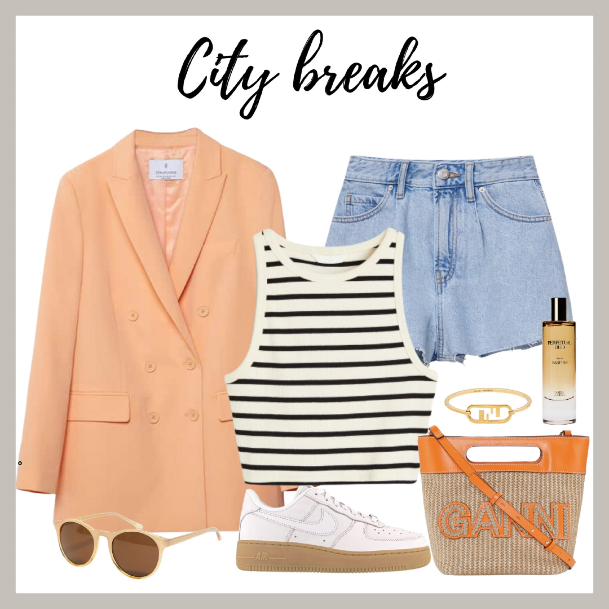 Summer vacation looks, summer outfit, travel outfit, sandals, vacation outfit, smart casual wear, holiday style, casual chic, blazer, city break 

#LTKSeasonal #LTKunder50 #LTKeurope