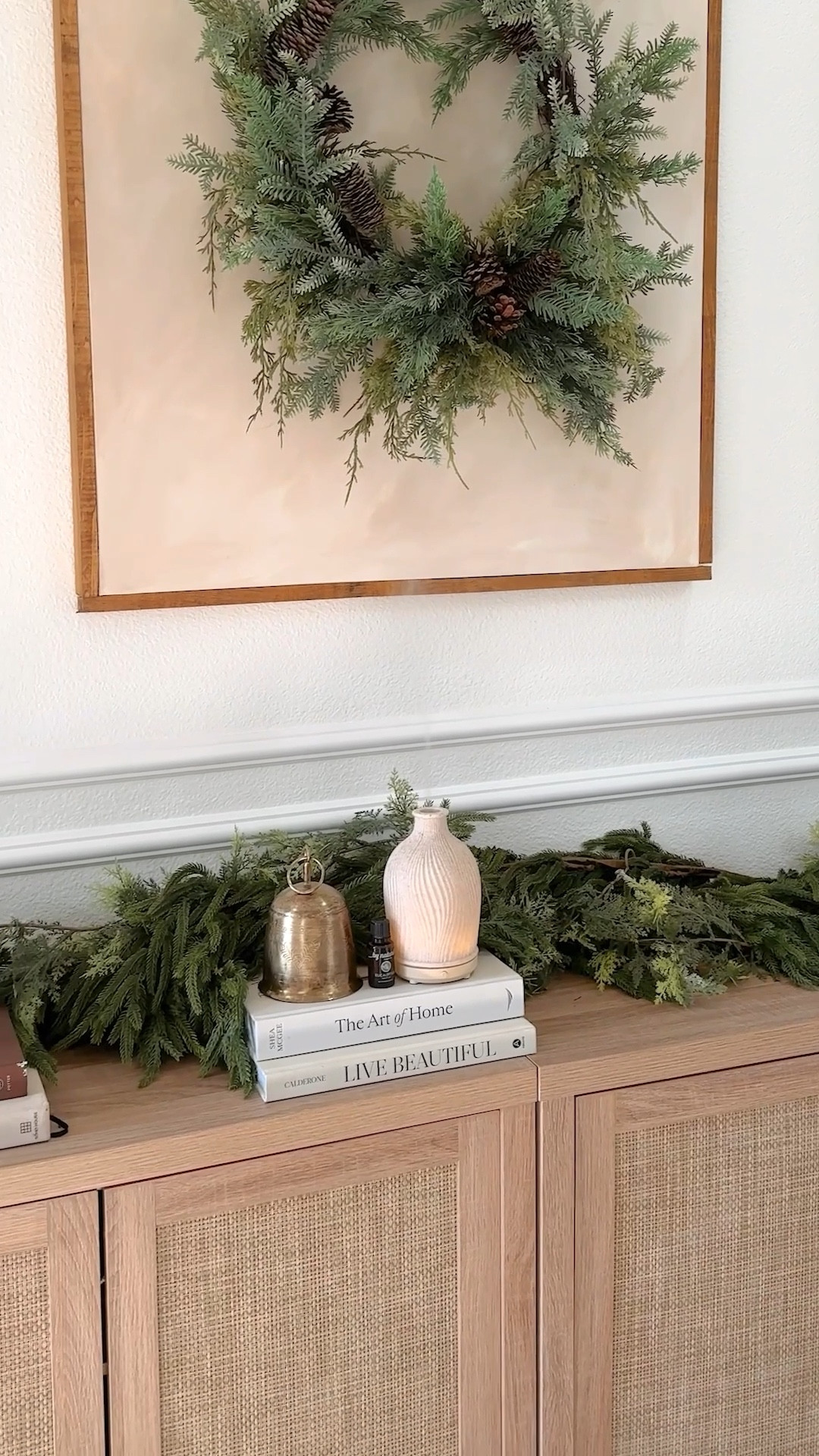 Day 3 - entryway styling!🌲

Our entryway sets the tone for our home, creating that all-important first impression, so I wanted to add an extra touch of cozy charm. Now, when guests arrive, they're greeted by a warm and welcoming aroma from my favorite diffuser, filled with @trytruvy essential oils.

A few drops of #Truvy Eucalyptus Oil fill my space with a cozy, inviting scent while supporting seasonal wellness. With its soothing and calming properties, it's perfect for creating a relaxing atmosphere-and for an extra boost, you can even apply 1-2 drops to your feet for added health benefits!

How are you updating your home for the holidays? +

#LTKHoliday #LTKHome