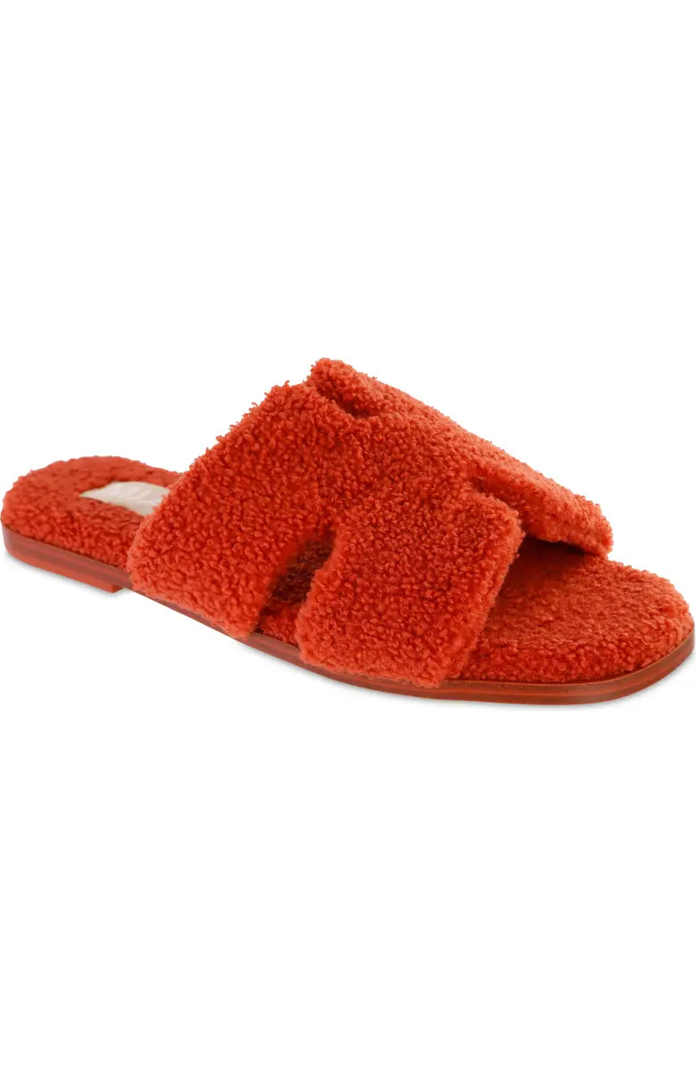 Cosette Faux Shearling Sandal (Women) | Nordstrom Rack