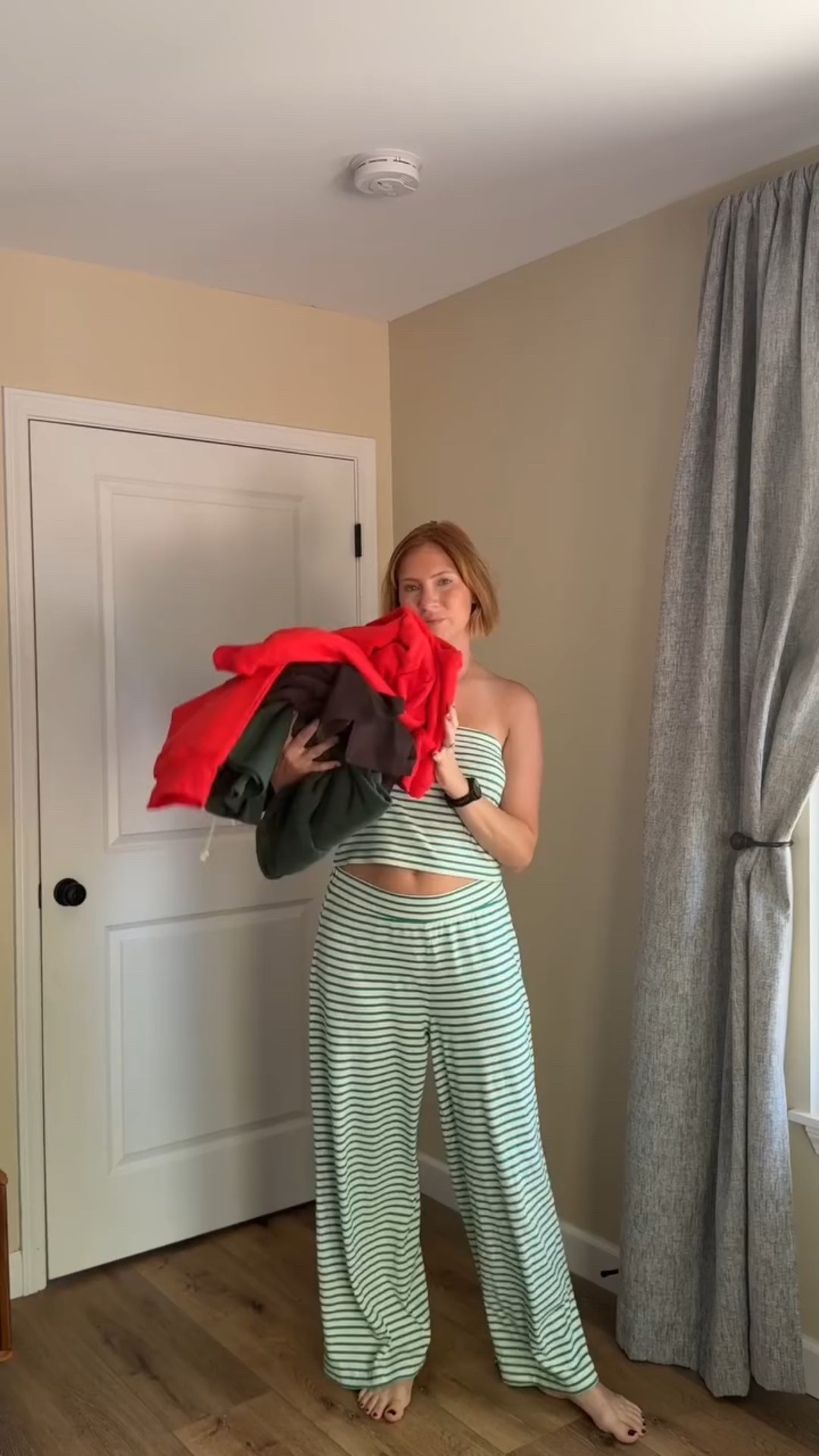 Add to cart rn because these are the comfiest sets I’ve ever put on my body. all linked in my LTK ❣️ #tryonhaul #ootd #mom #fyp #postpartum