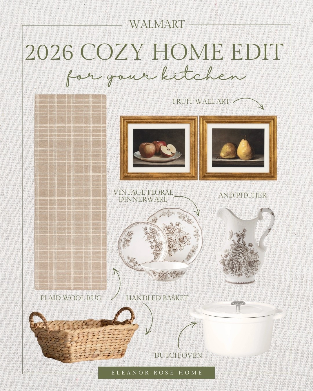 2026 cozy home edit for your kitchen from Walmart.

#LTKHome