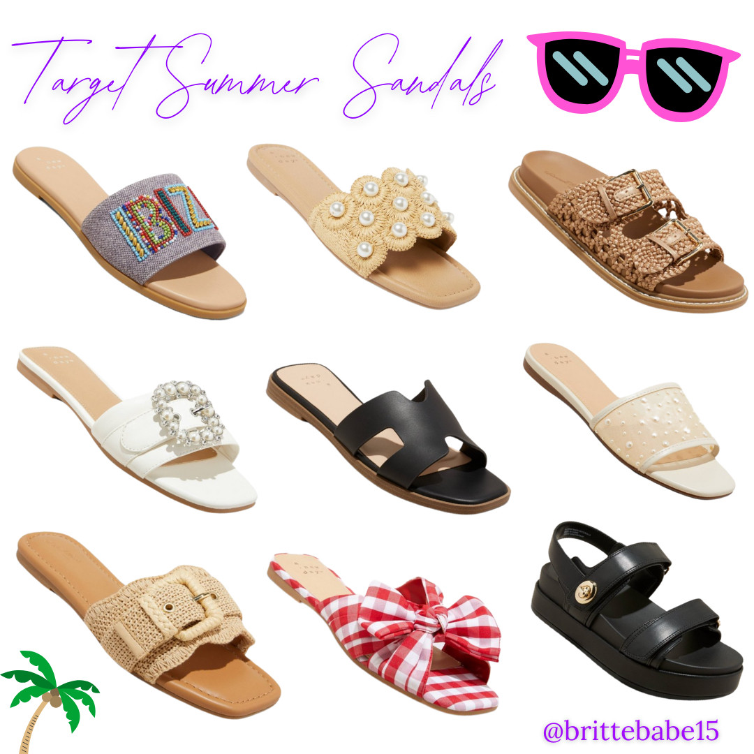 My Target summer sandal roundup! 

 #LTKSummerEdit #LTKFindsUnder50 #LTKShoeCrush