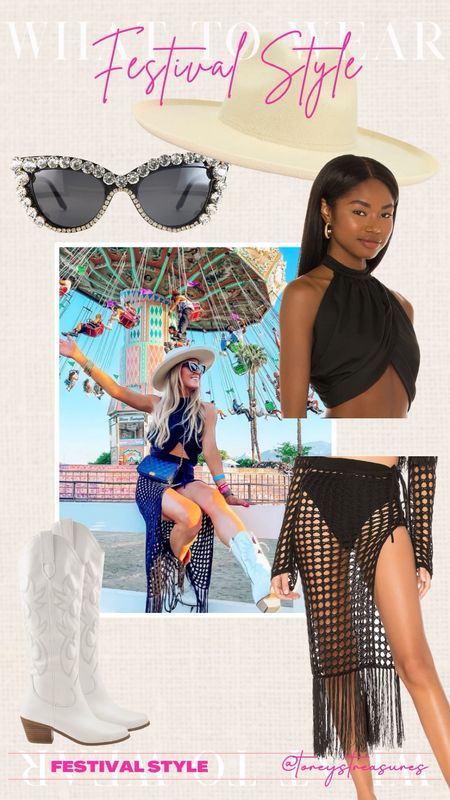 Coachella outfit idea // festival style 

#LTKfindsunder50 #LTKFestival #LTKfindsunder100