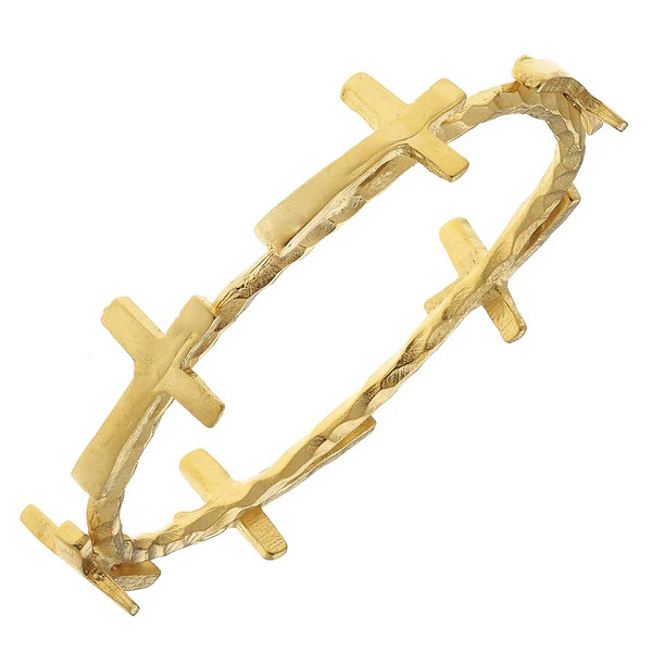 Cross Bangle | Susan Shaw