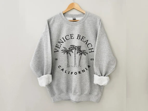 Venice Beach Sweatshirt Venice Beach Shirt Venice Beach | Etsy | Etsy (US)