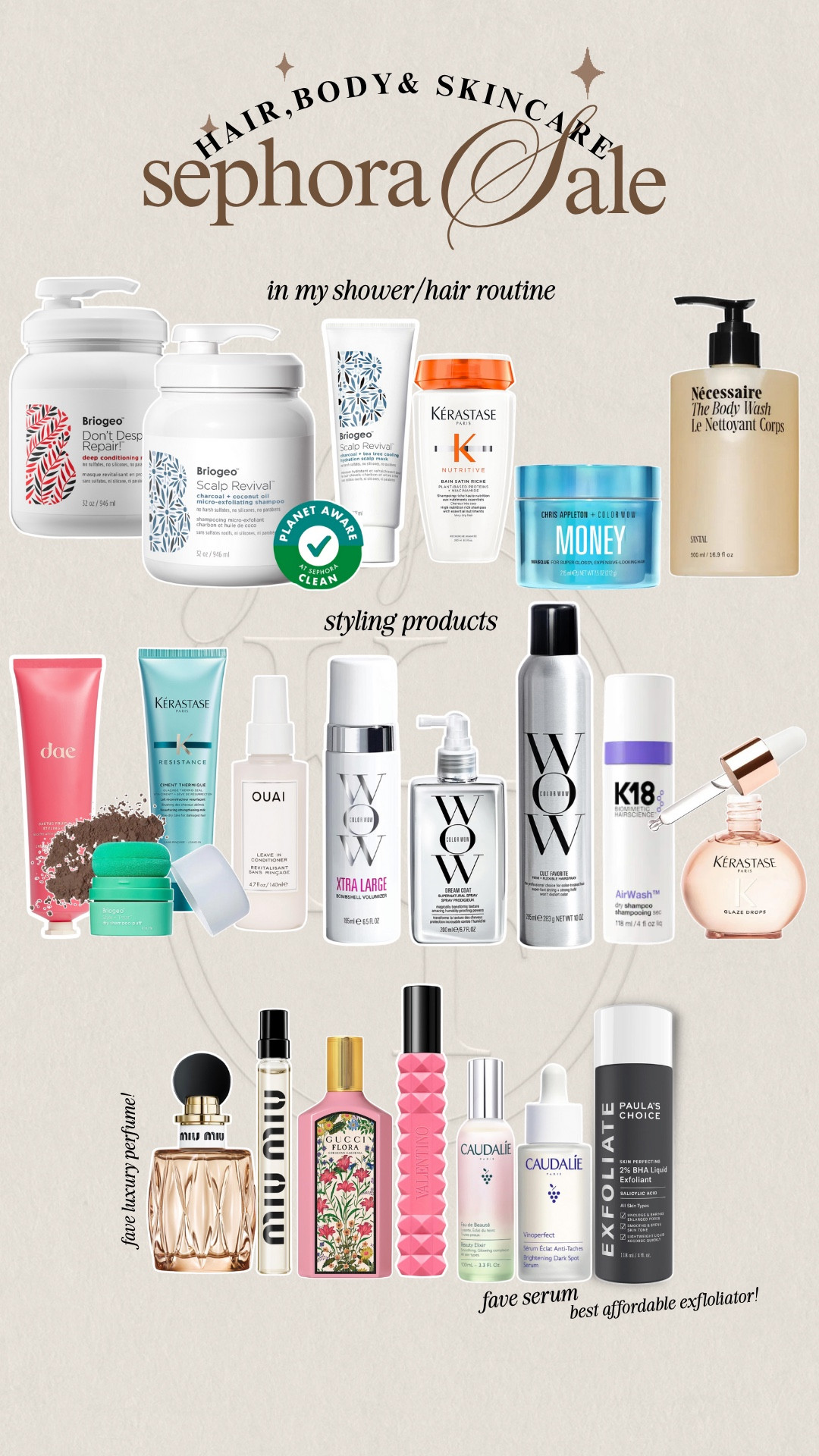 My favorite beauty, hair care and skincare from Sephora all on sale now!

Great holiday gifts, products for slicked back buns and exfoliating your scalp!

#LTKFindsUnder50 #LTKBeauty #LTKSaleAlert