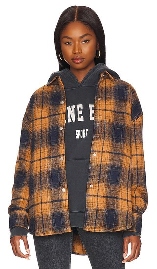 Sophia Shacket in Peacoat | Revolve Clothing (Global)