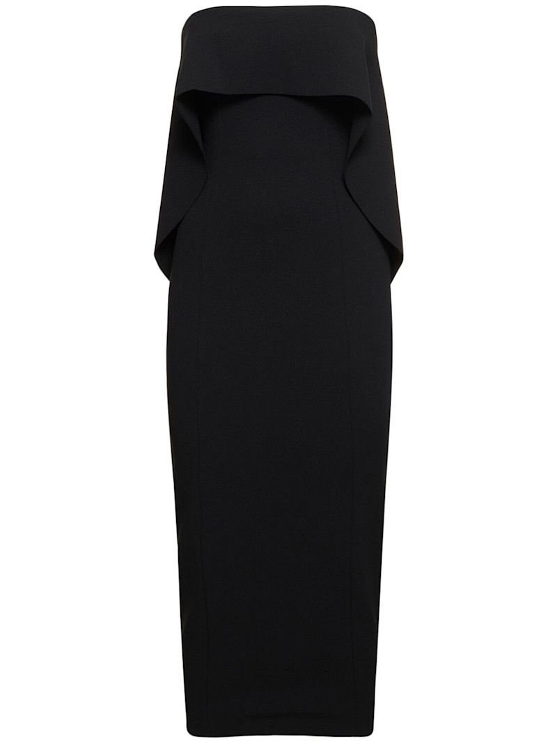 Scarlett strapless midi dress | Luisaviaroma