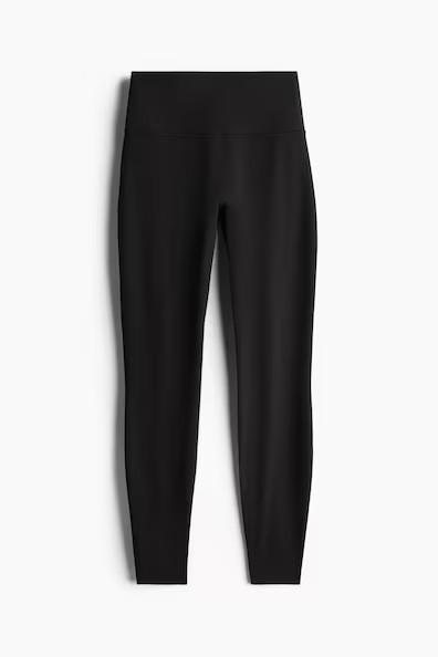 H & M - Sports leggings with ShapeMove - Black | H&M (UK, MY, IN, SG, PH, TW, HK)