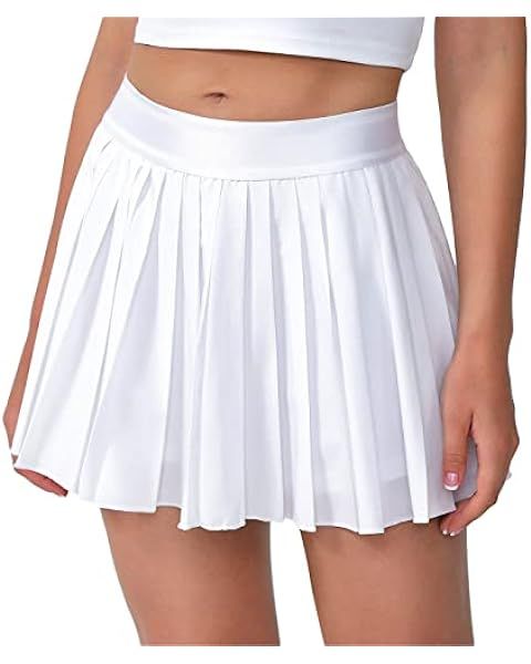 Ewedoos Womens Tennis Skirt with Shorts Pleated Tennis Skirts for Women Skorts Skirts for Women A... | Amazon (US)