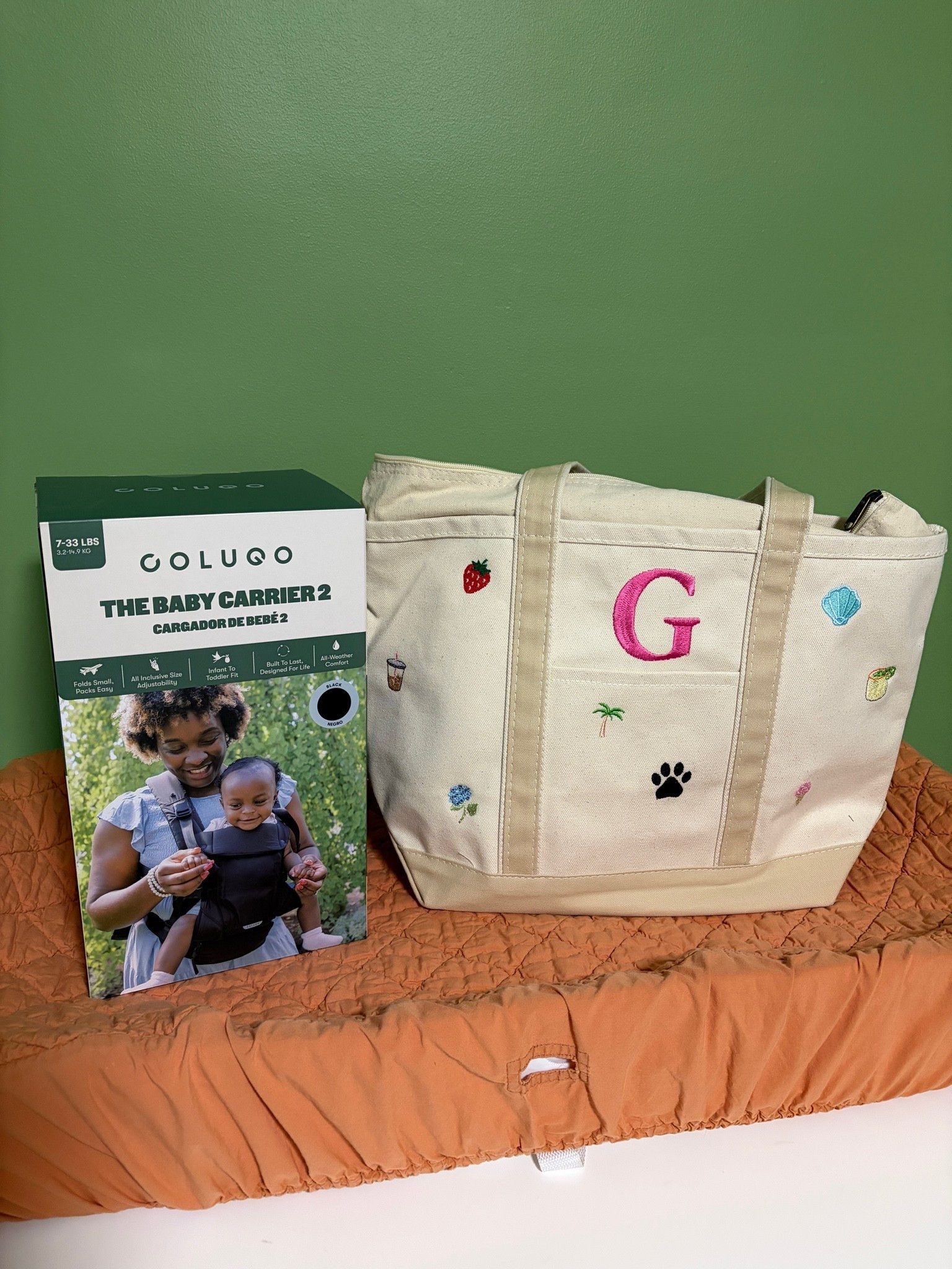 Ok excellent mail day!!!! We had the colugo carrier with babe and it was our overall hands down favorite. Excited to have an updated version for our babe!! And I was able to customize this bag and it’s going to be my diaper bag this time around, it zips on top which I love.

#LTKKids #LTKBaby #LTKBump