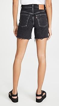 Levi's Women's Premium 501 Mid Thigh Short | Amazon (US)