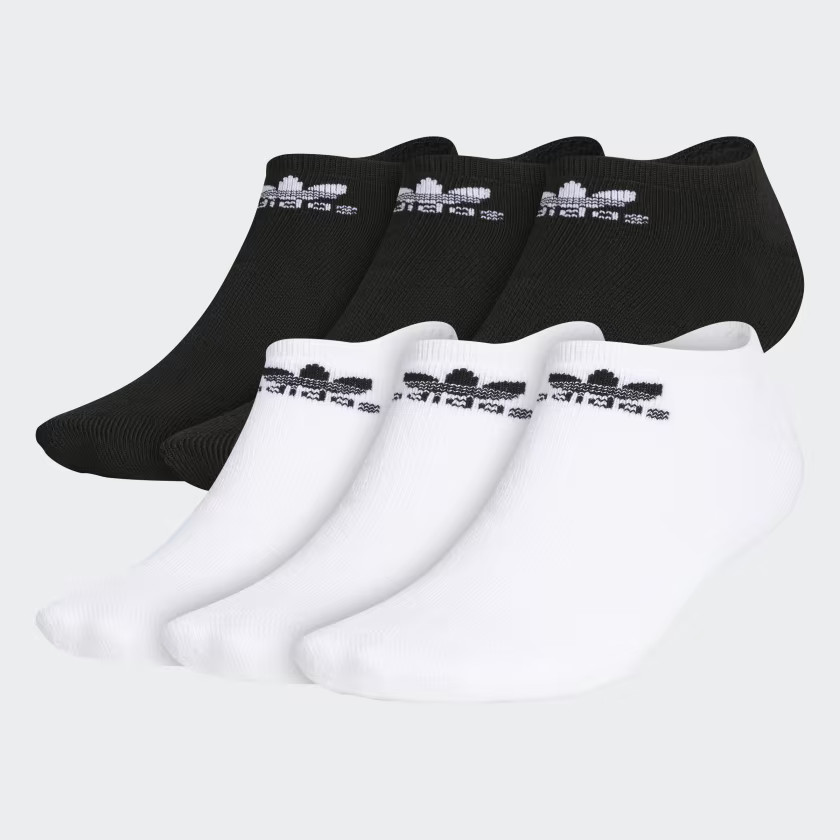 Trefoil No-Show Socks 6 Pairs | adidas (US)