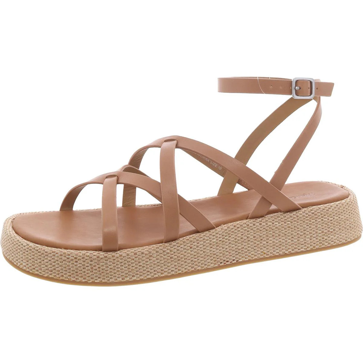 strappy platform sandals Womens Slip On Platform Flatform Sandals | Shop Simon