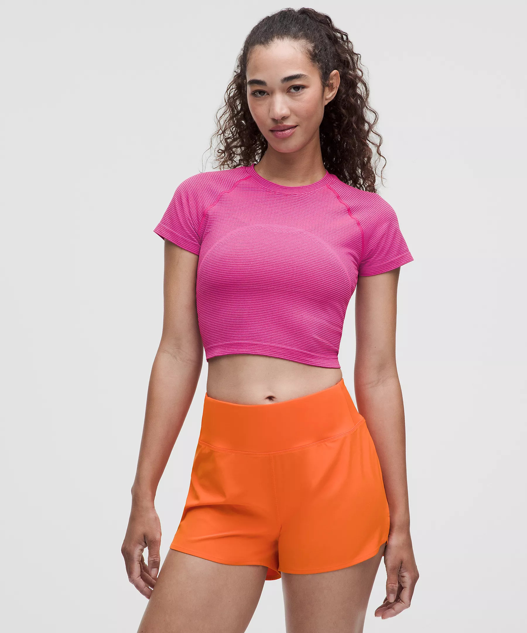 Swiftly Tech Cropped Short-Sleeve Shirt 2.0 | Lululemon (US)