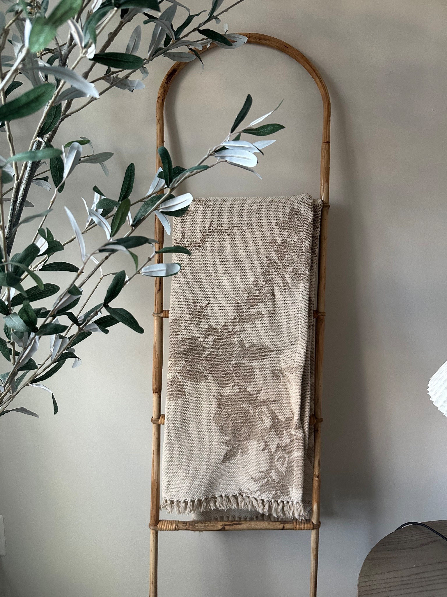 The prettiest neutral throw with floral detailing. Perfect for spring! 

#LTKFindsUnder50 #LTKHome