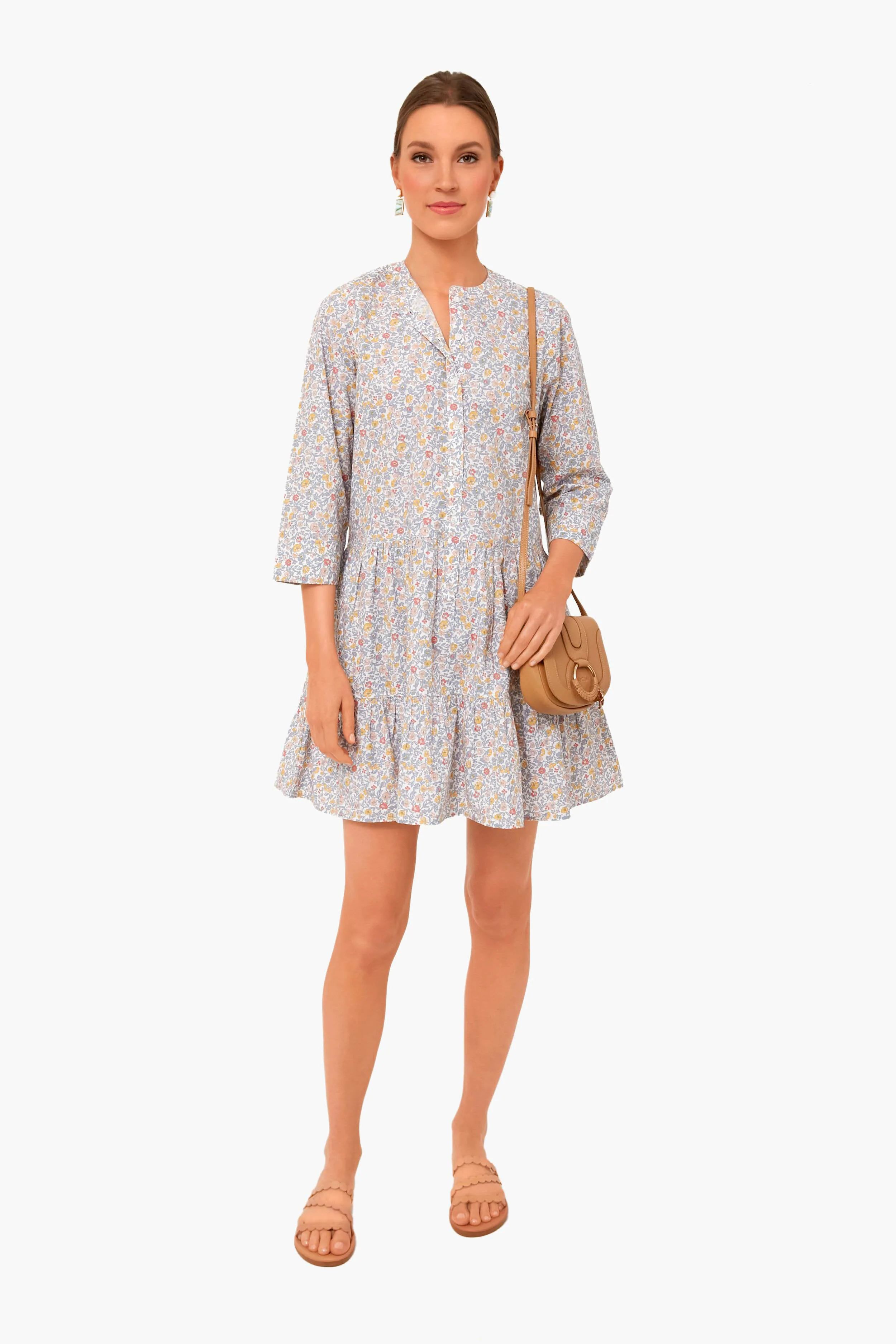 Sweet Multi Maurino Drop Waist Mini Dress | Tuckernuck (US)