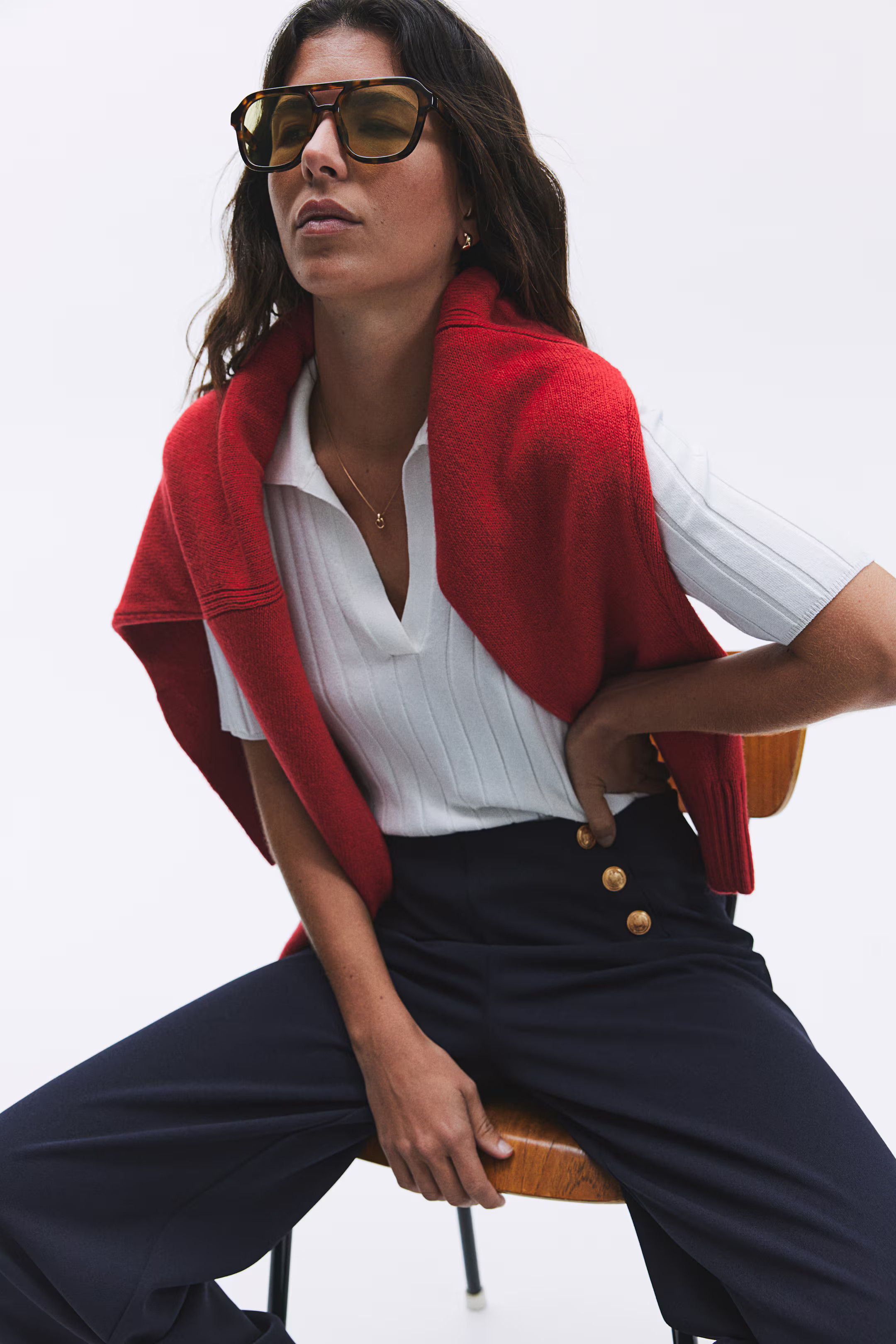 Button-front Pants | H&M (US + CA)