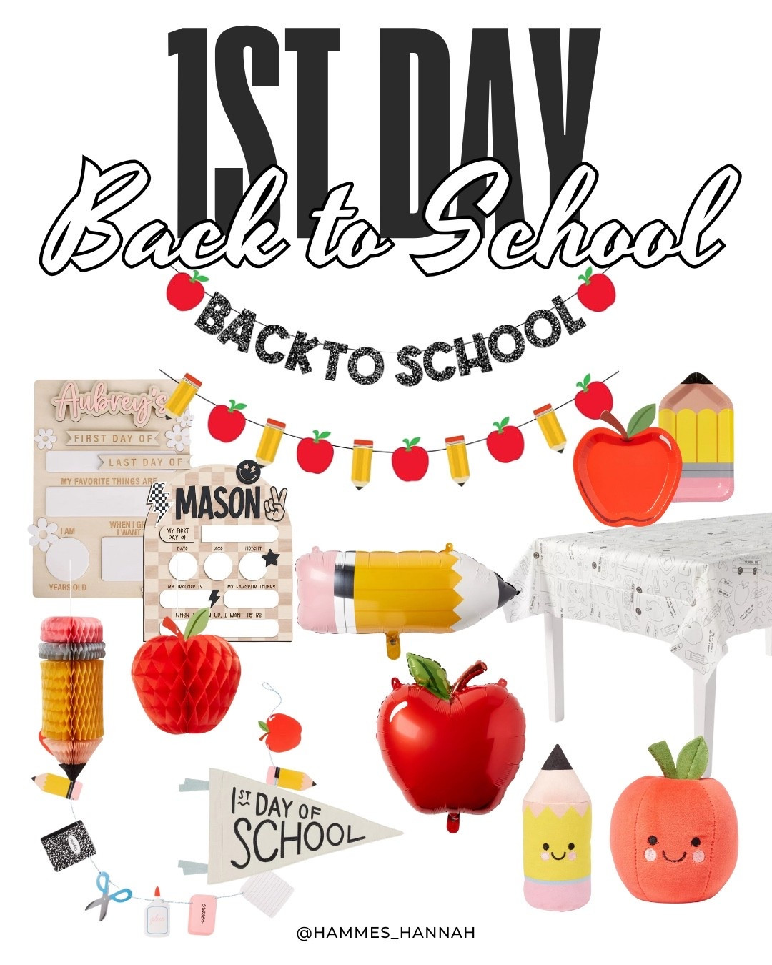 Back-to-school magic starts here! ✏️🍎
From photo props and fun garlands to the cutest table setups, these little touches make the 1st day feel extra special for your kids. Perfect for morning pictures, after-school snacks, or a back-to-school party!

#LTKStyleTip #LTKSeasonal #LTKKids