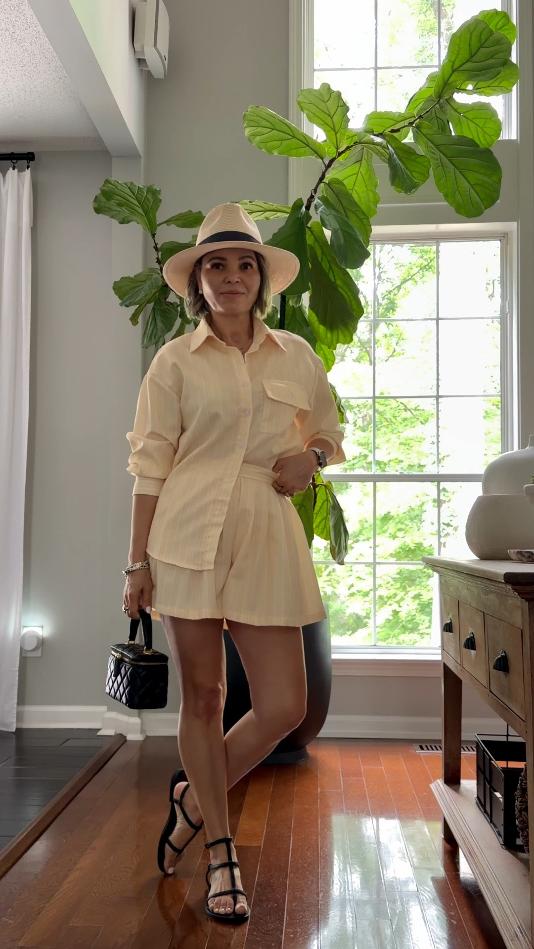 summer outfits
Wearing this super cute and comfortable shorts and shirt set today! It’s such an easy and fun set to wear ! 

#summer #set #outfit #casual #fashion #over50

#LTKgrwm #LTKootd #LTKSeasonal
