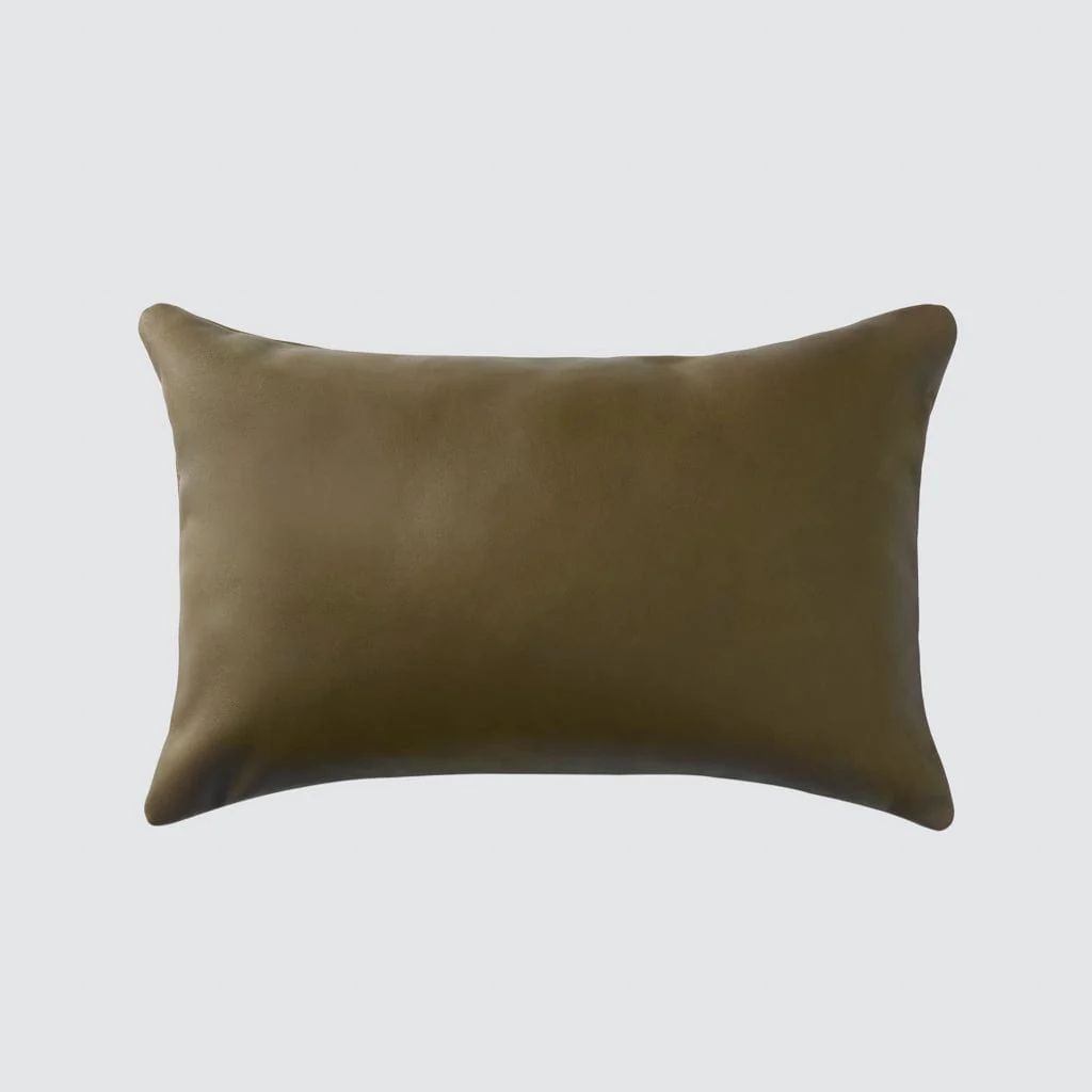 Torres Leather Lumbar Pillow   – The Citizenry | The Citizenry