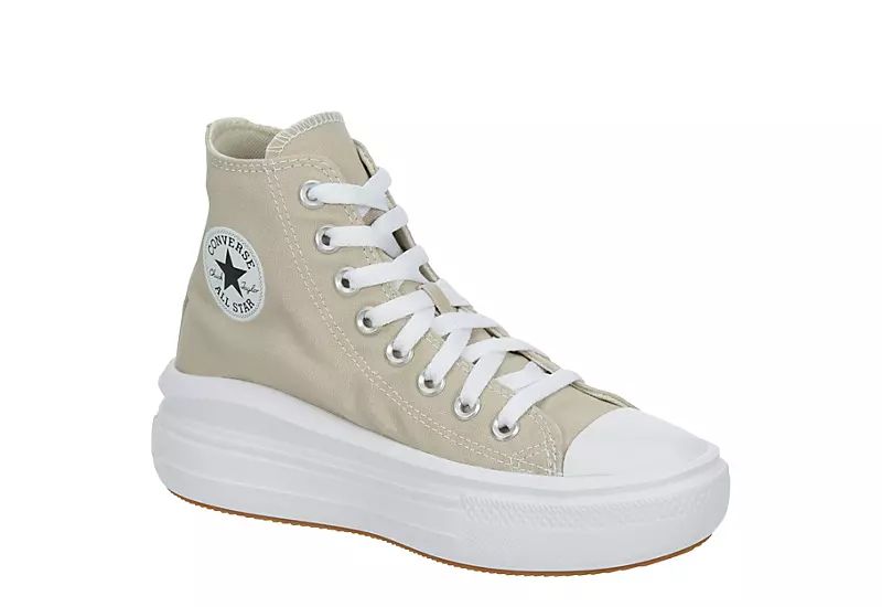 Converse Womens Chuck Taylor All Star Move High Top Sneaker - Stone | Rack Room Shoes