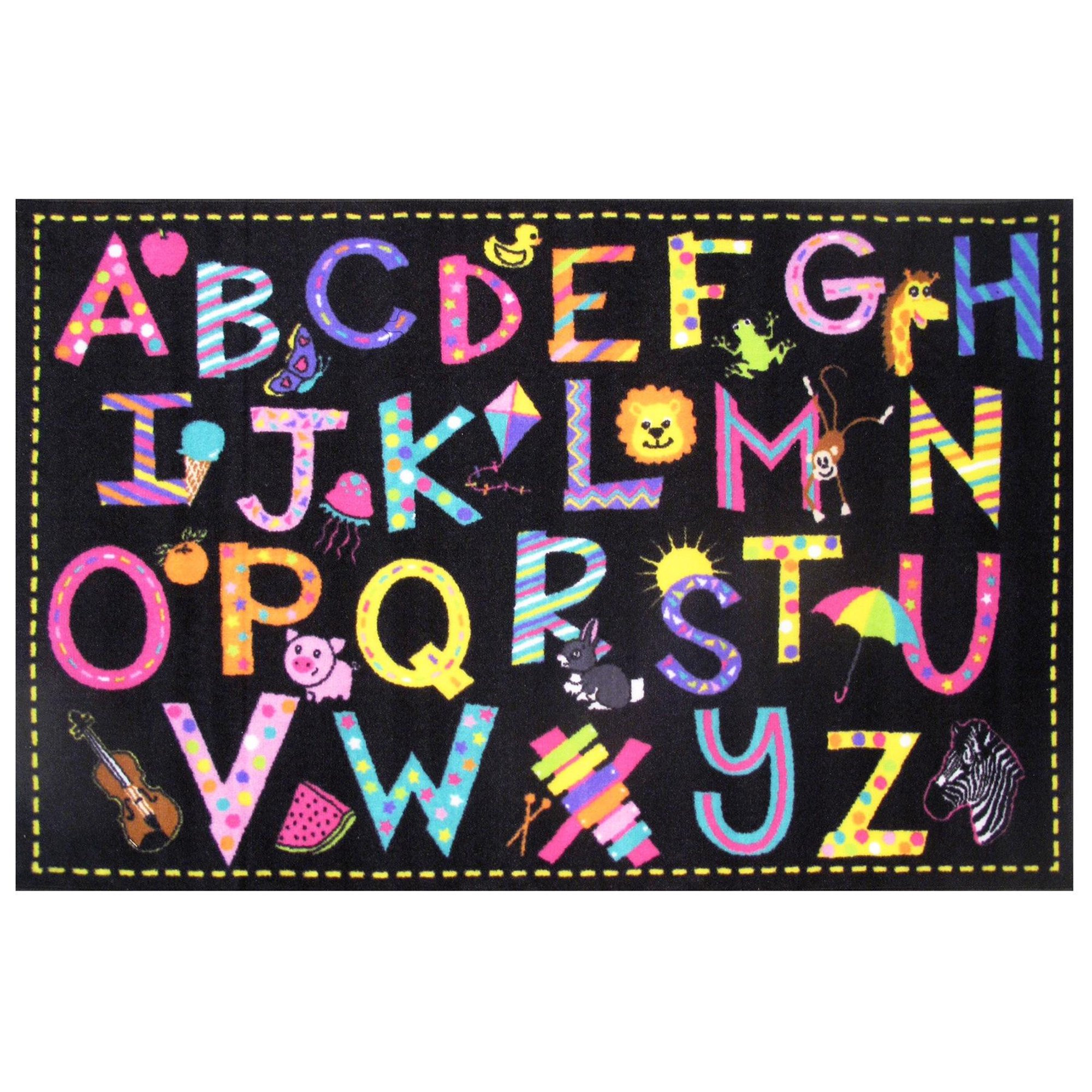 Fun Rugs Fun Time Collection A2Z Fun Area Rug-Size:51" x 78" | Walmart (US)