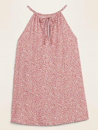 Ditsy-Floral Suspended Neck Cami for Women | Old Navy (US)