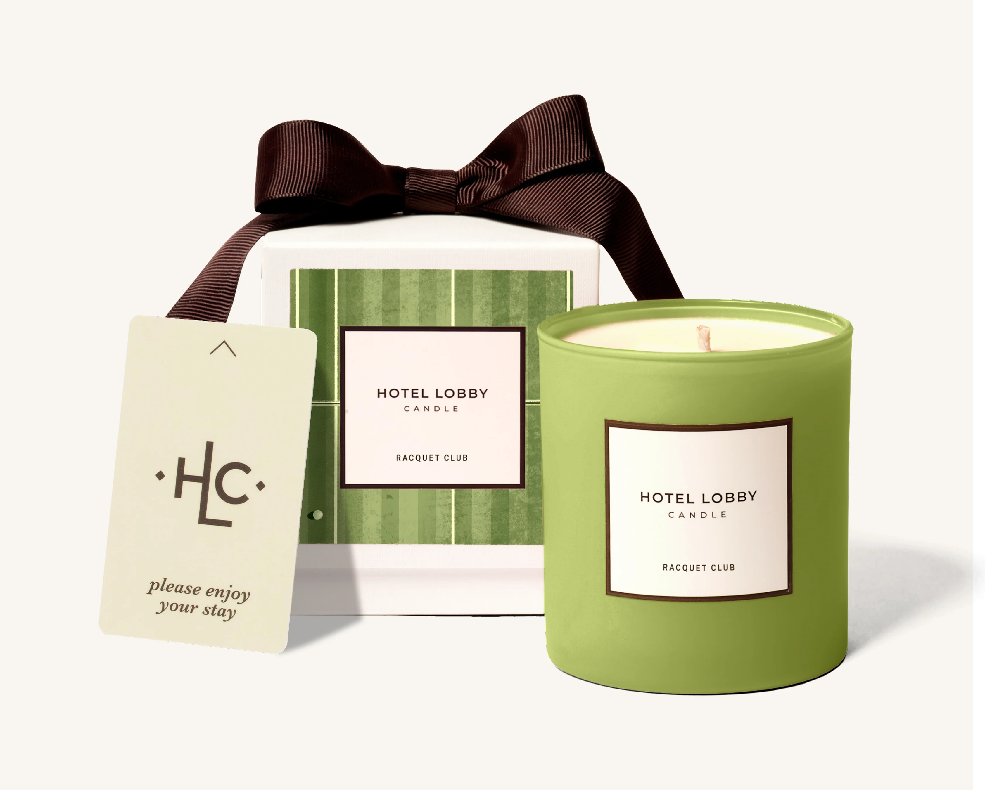 Racquet Club Candle | Hotel Lobby Candle
