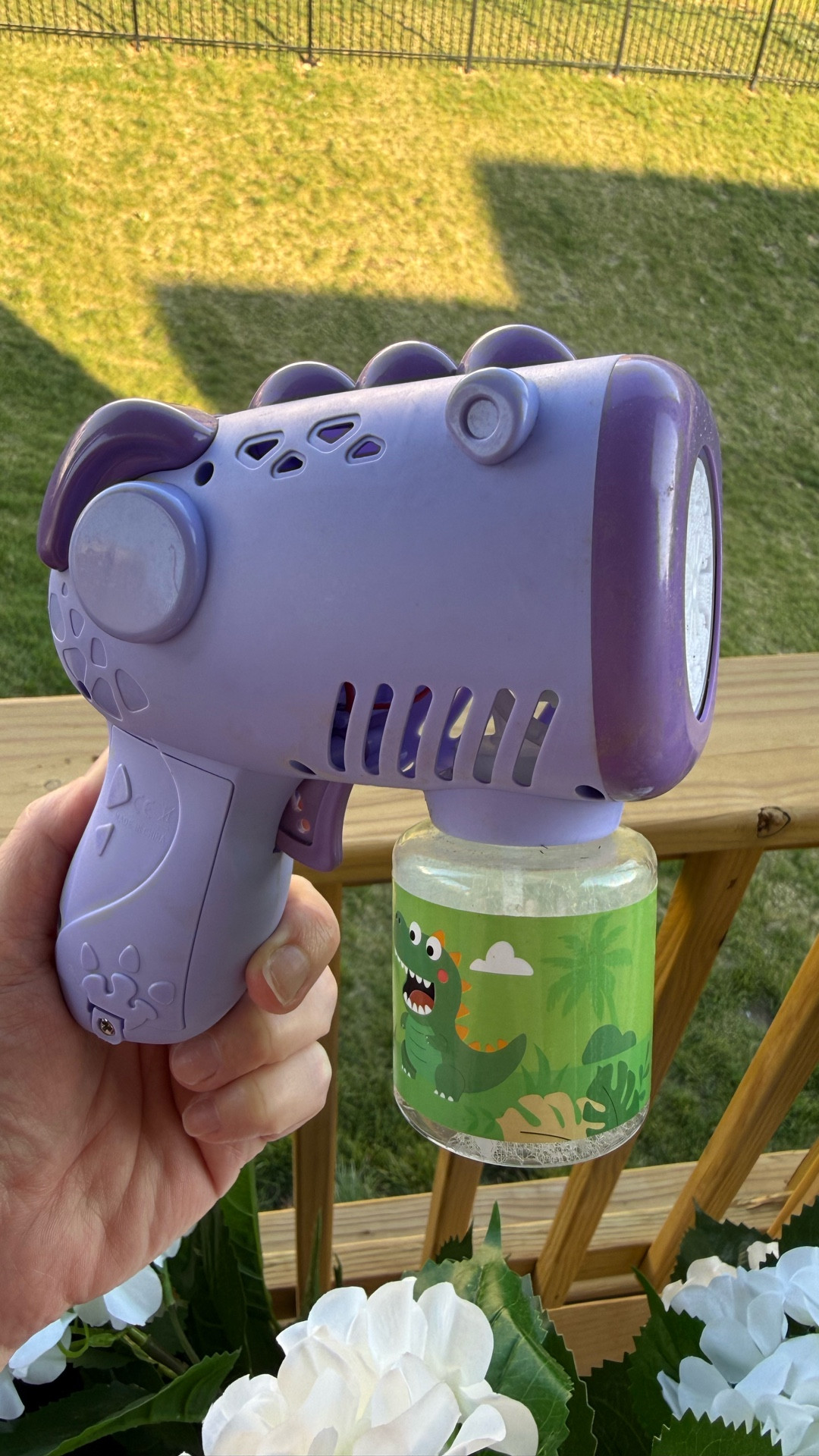 One of the best purchases I made that keeps my daughter entertained for long periods of time is this bubble machine gun.

#LTKmomlife #LTKKids