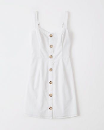Button-Up Cami Dress | Abercrombie & Fitch US & UK
