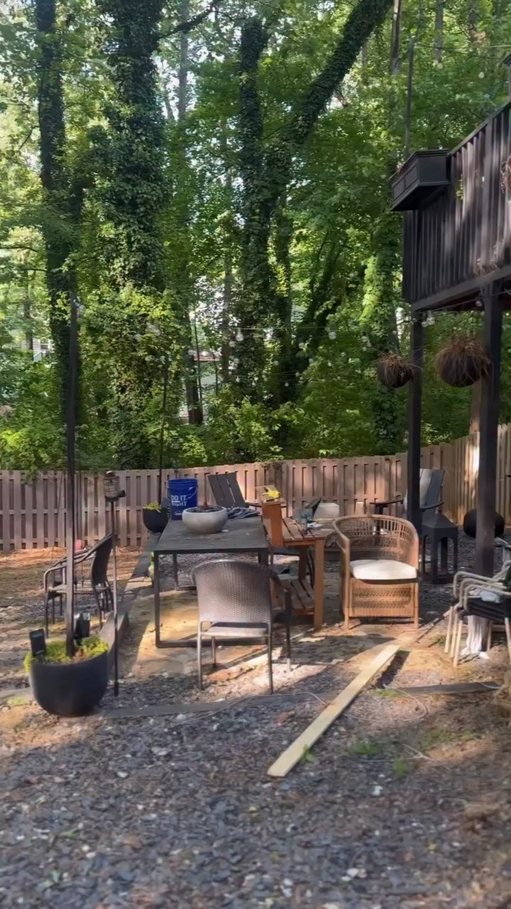 Episode 1 of Guide to Glow Up- The Great Cleanup😩😩where I’m showing you the steps I’m taking to officially open my yard up for outdoor living. Every year this time, it feels like our home gets bigger because of the privilege of our backyard extension. Sharing some DIY and hosting hacks over the next few weeks to inspire you to open your backyard up as well!