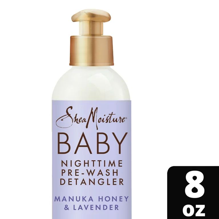 SheaMoisture Baby Nighttime Shampoo & Bath Milk Manuka Honey & Lavender, 13 oz | Walmart (US)
