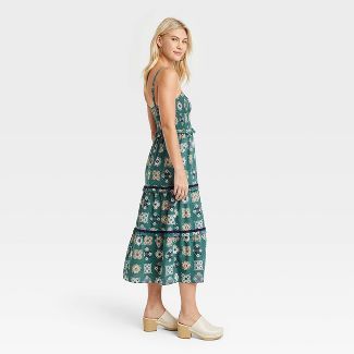 Women's Sleeveless Tiered Dress - Universal Thread™ | Target