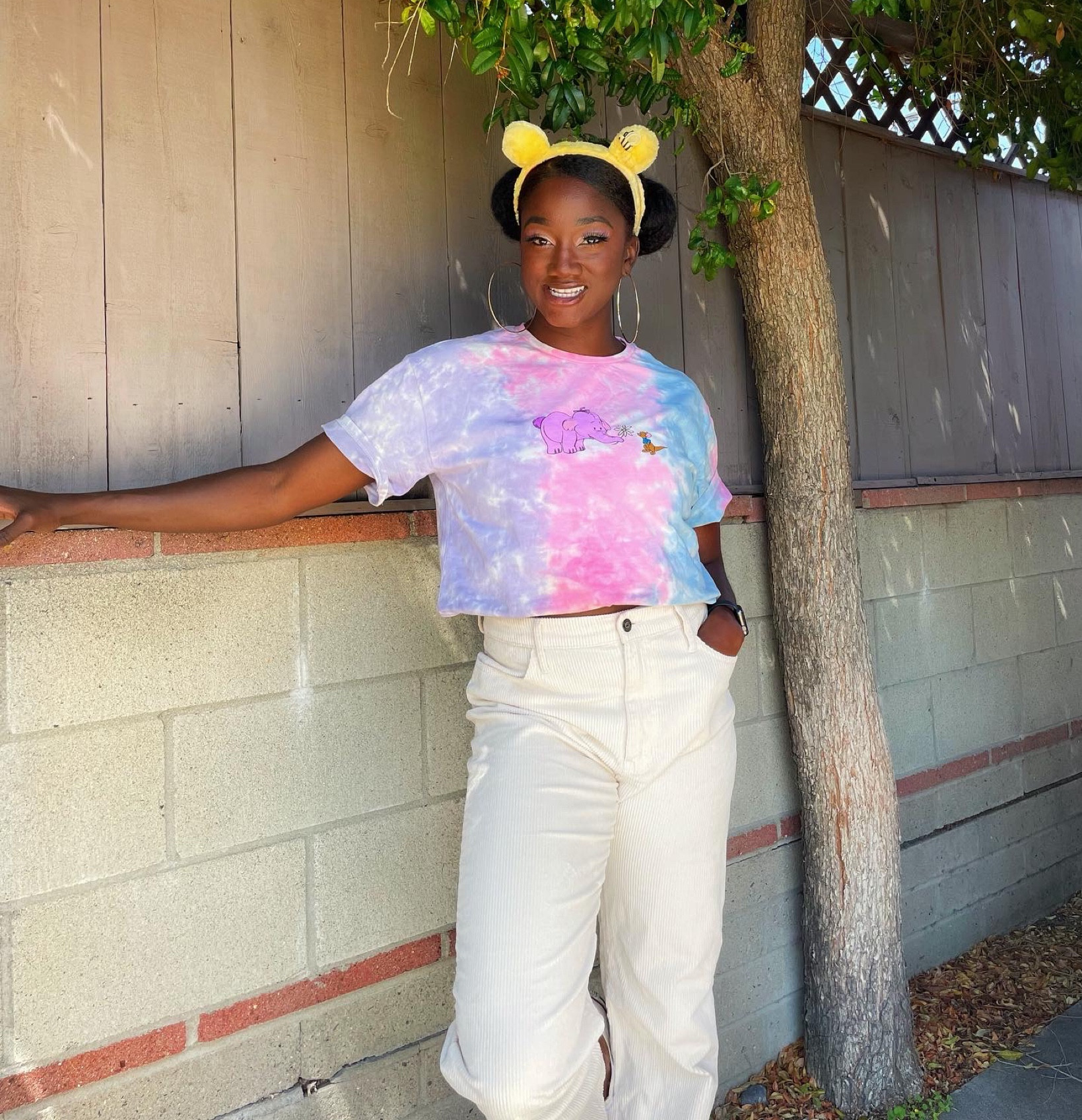 Winnie the Pooh, Roo & Heffalump tee available at BoxLunch, and it’s 30% off! This tie dye lavender, pink and blue tee is so cute 🥹

#LTKBacktoSchool #LTKFind #LTKstyletip