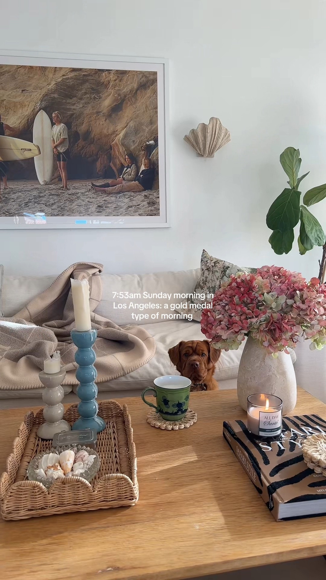 Cozy Sunday watching a moment in history! 

#LTKHome #LTKmorningroutine