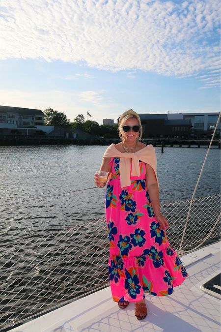 Loving this dress for summer! So perfect for a sunset cruise. Wearing size small - code FANCY10 for 10% off 

#LTKsalealert #LTKstyletip #LTKfindsunder100