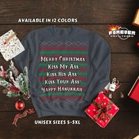 Christmas Vacation Sweatshirt. Funny Gift For Him Or Her, Unique Holiday | Etsy (US)