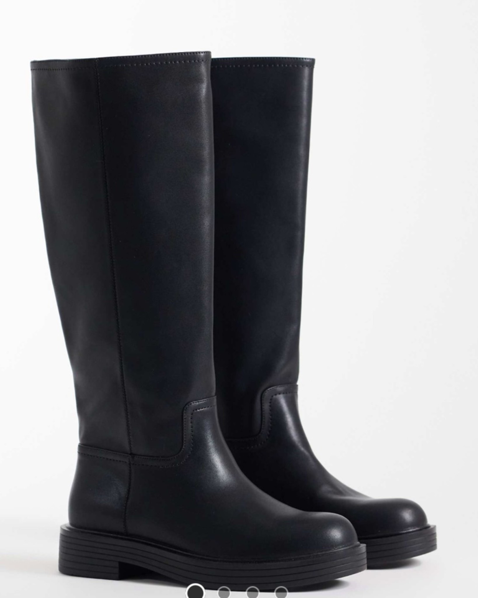 I get so many messages about my sold out chunky knee high boots - these are the best alternative I’ve found!