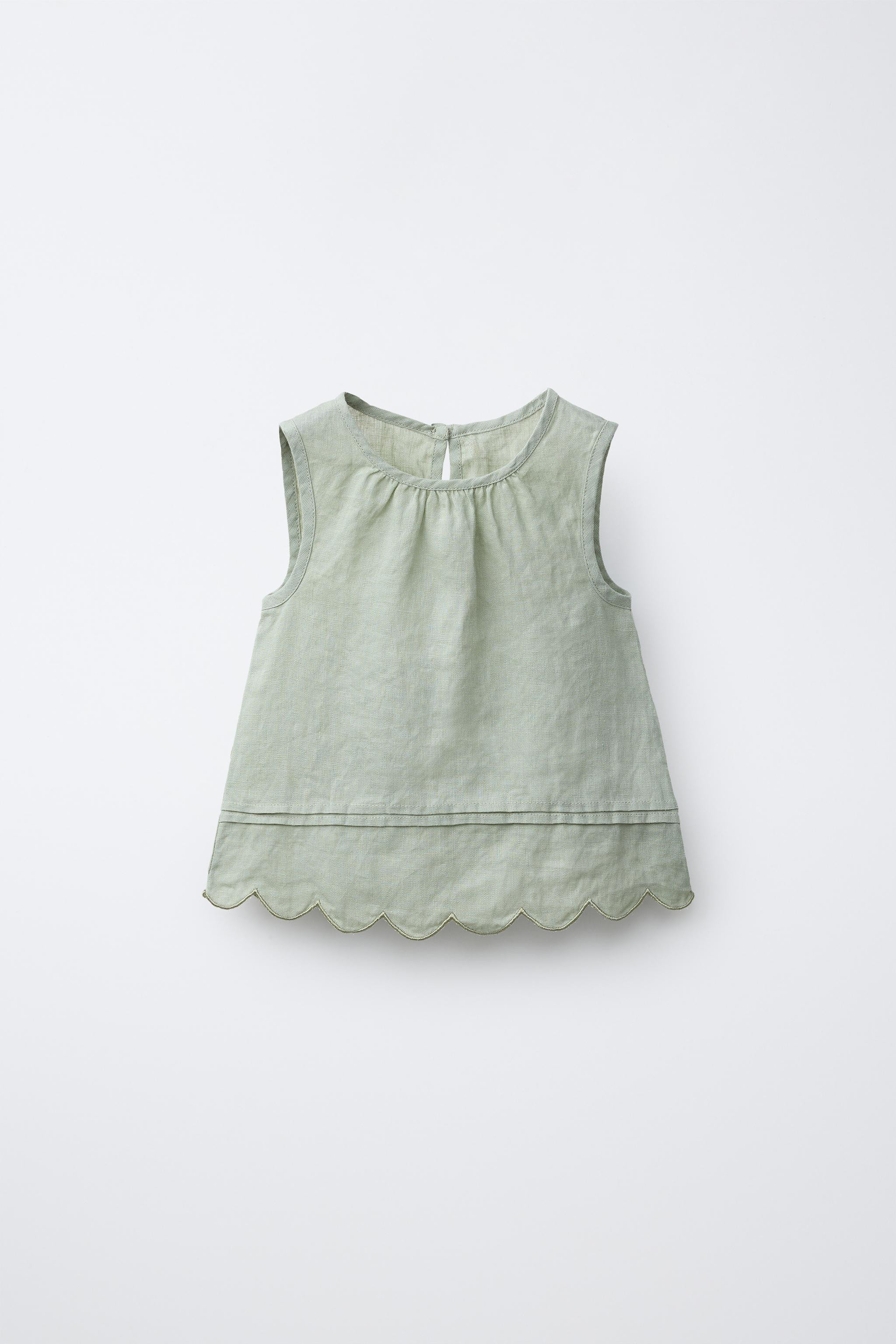 100% LINEN TOP | Zara US