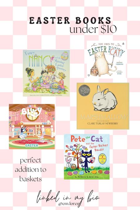 Easter Books 

#LTKSeasonal #LTKbaby #LTKkids