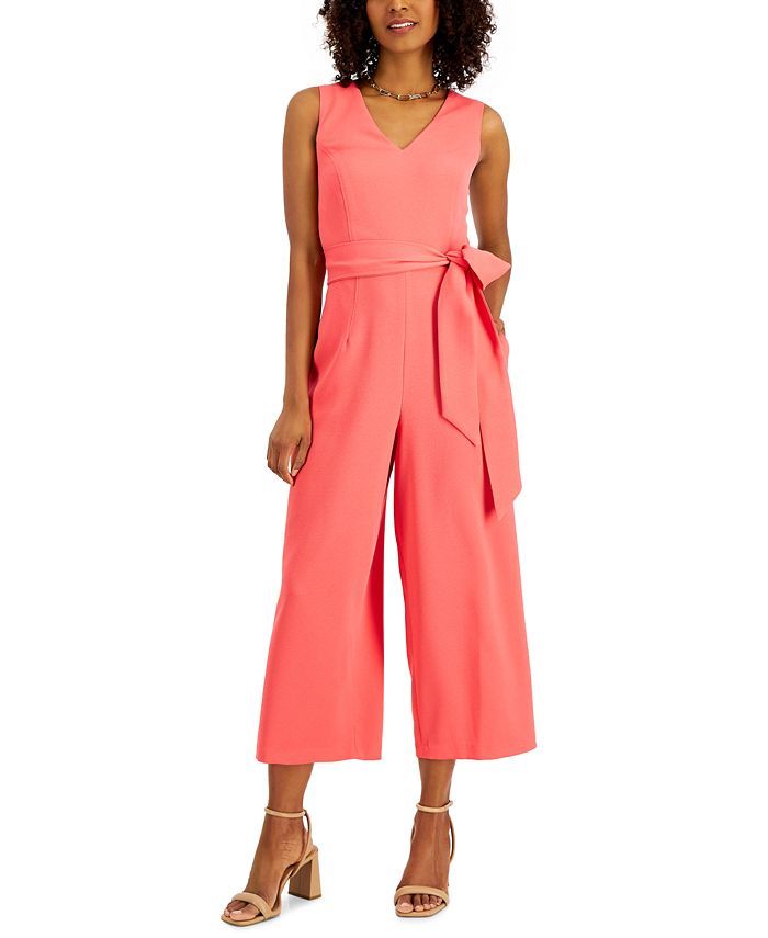 INC International Concepts Women's Cropped Jumpsuit, Created for Macy's & Reviews - Pants & Capri... | Macys (US)