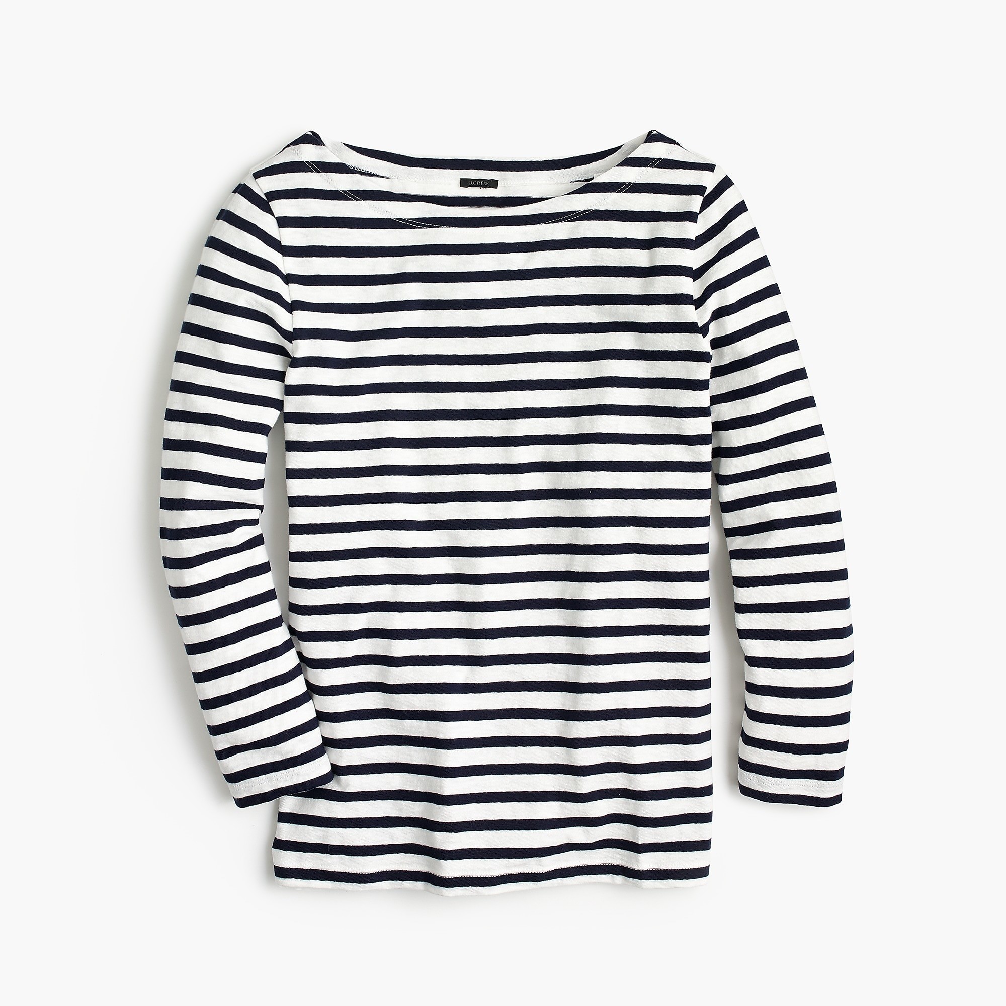 Striped boatneck T-shirt | J. Crew US