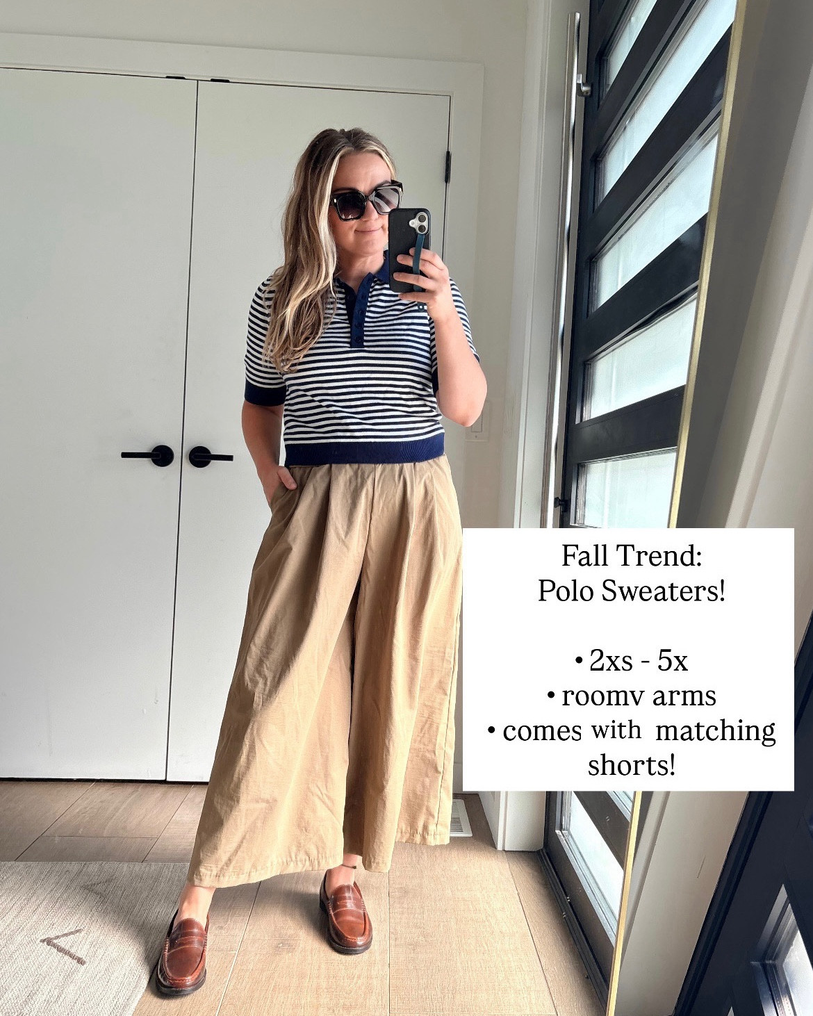 Fall Trend- Polo Sweater

#LTKOver40 #LTKMidsize #LTKSeasonal