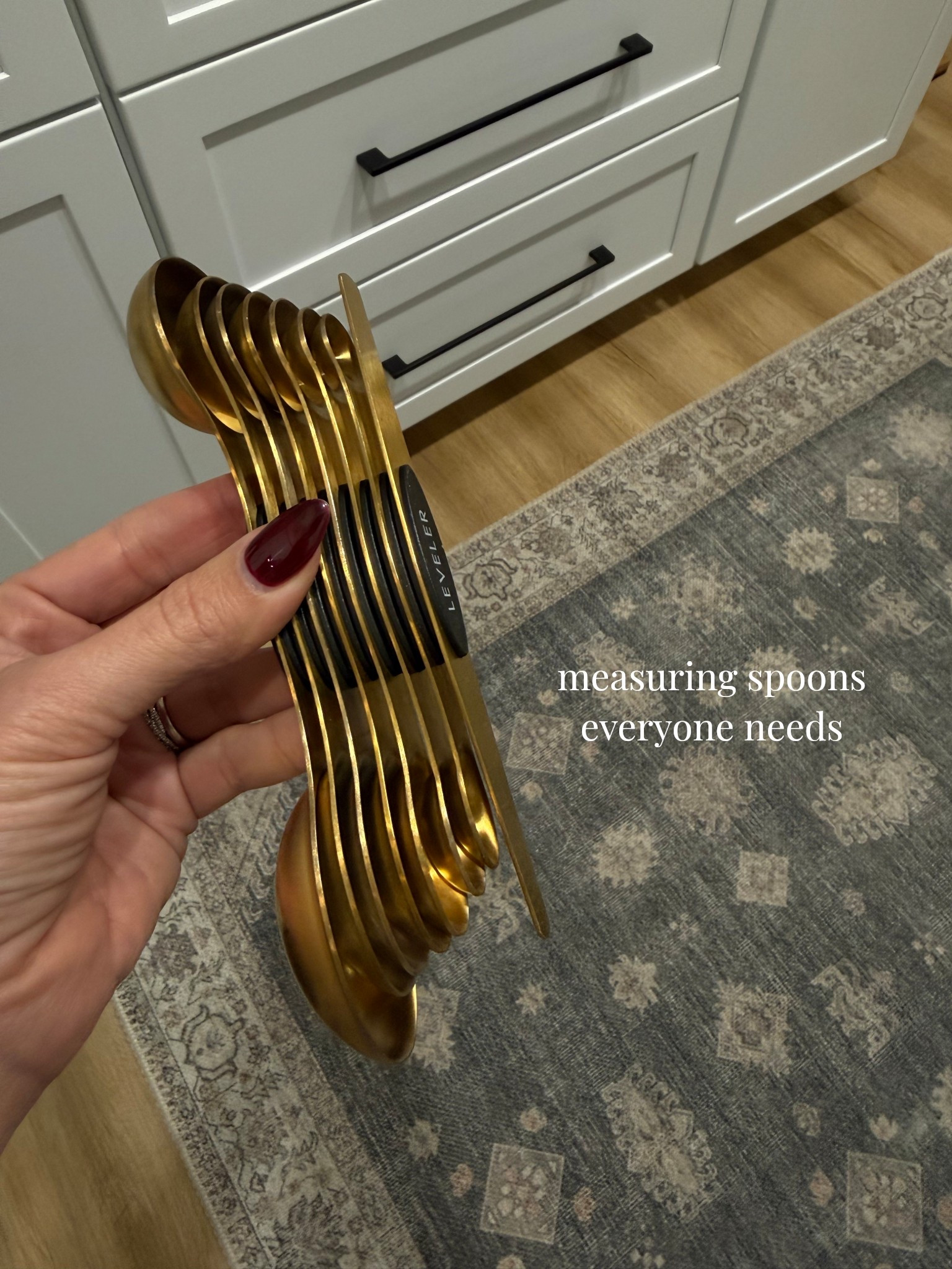 Measuring spoons that don’t get lost! 

#LTKmomlife #LTKHome #LTKdayinmylife